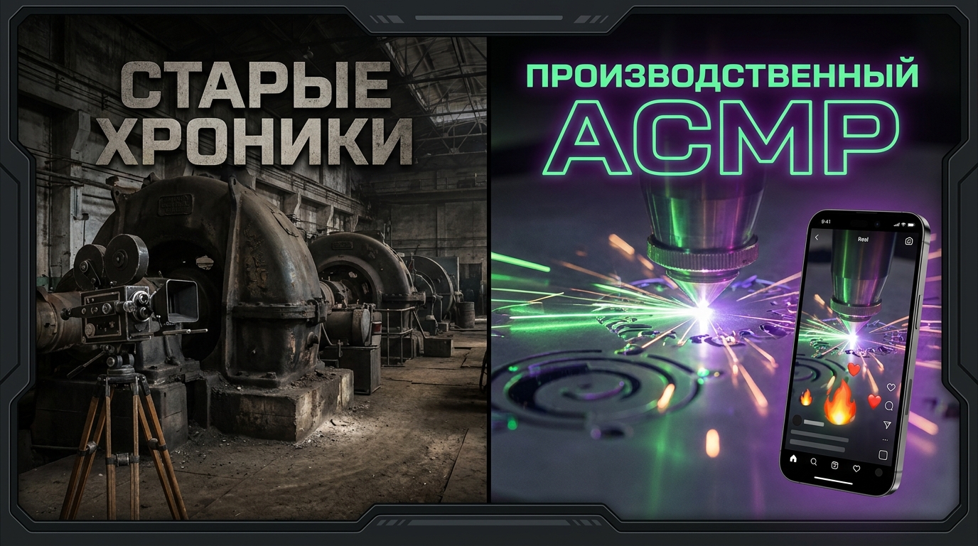 Продвижение сложных производств через короткие видео
